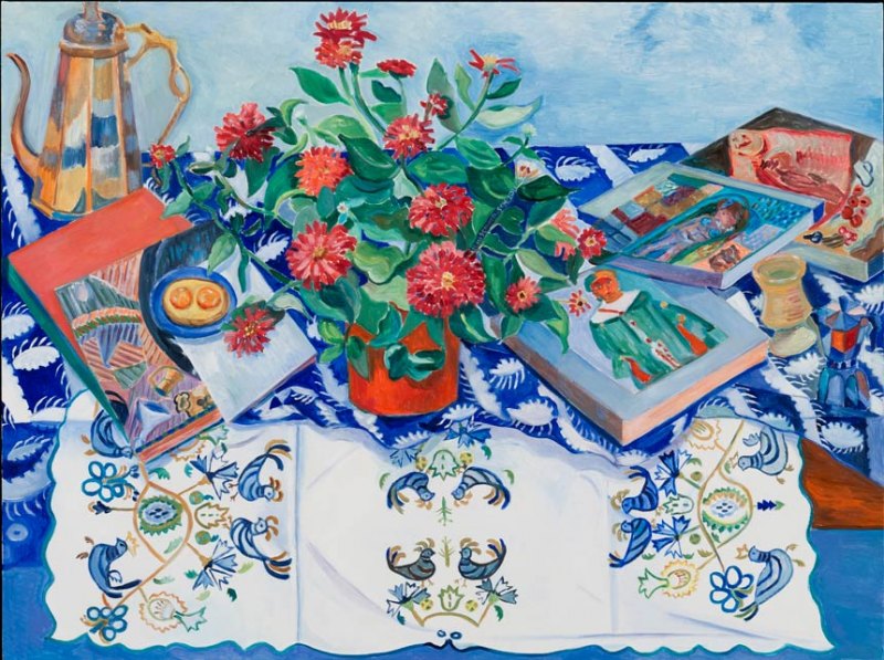 "Breakfast with Soutine", 36" x 48", 2014
