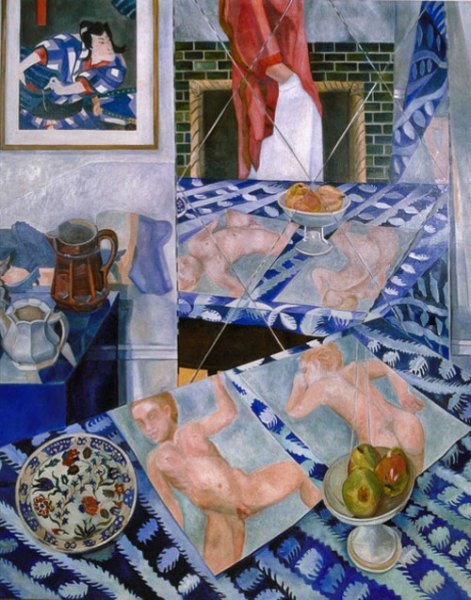 \"Family Portrait\" oil 72\"H x 60\"W